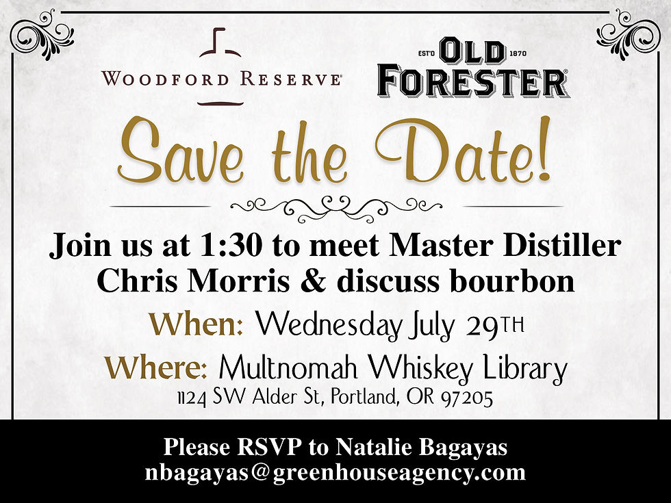 Woodford Event Invitation