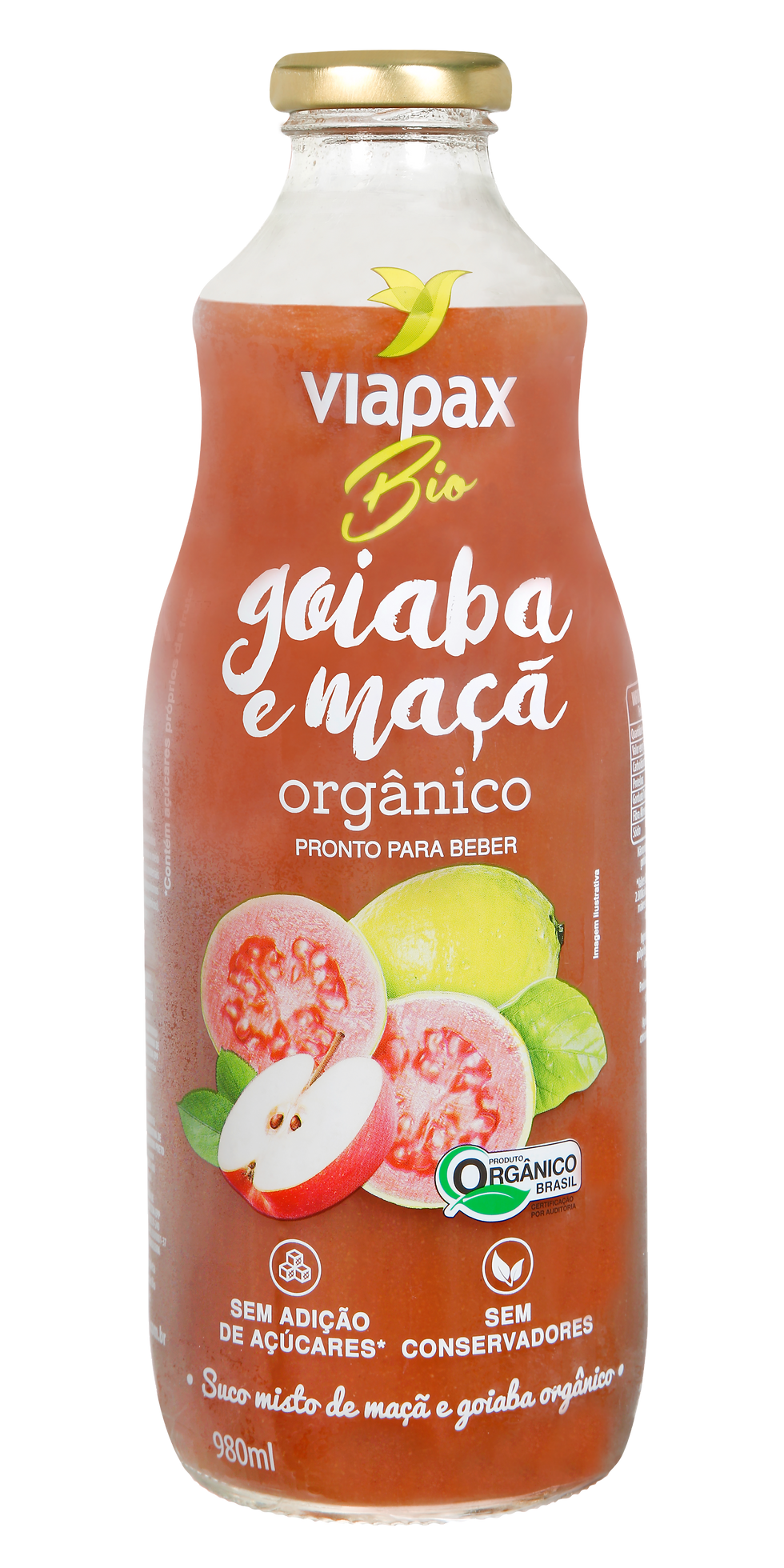 Suco de Goiaba Orgânico 980ml