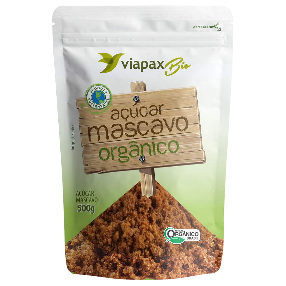 Açúcar Mascavo Orgânico