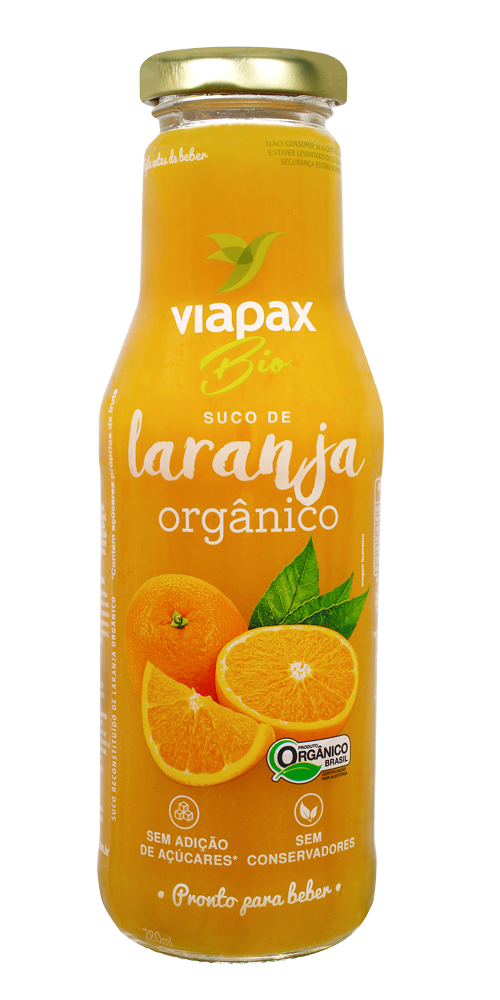 Suco de Laranja Orgânico 280ml