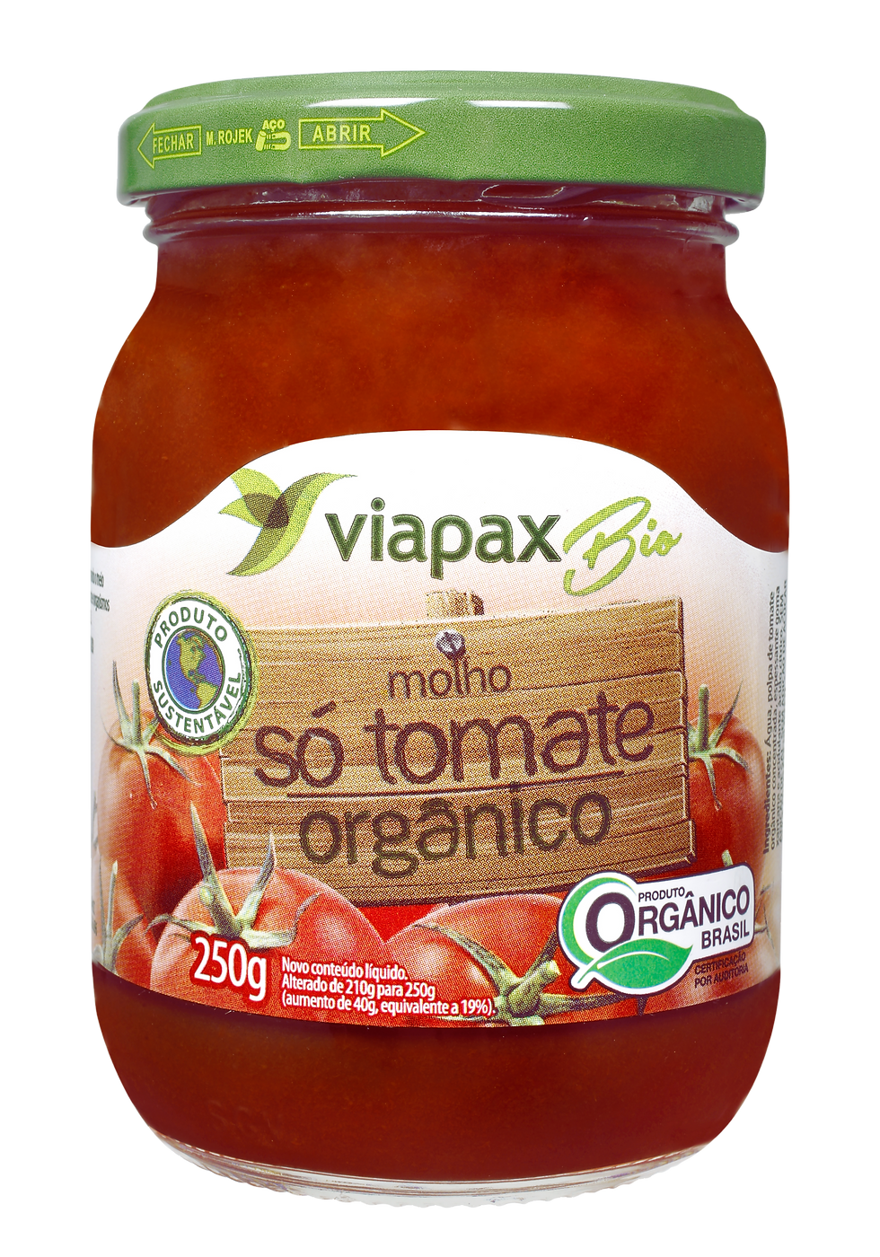 Molho só Tomate Orgânico