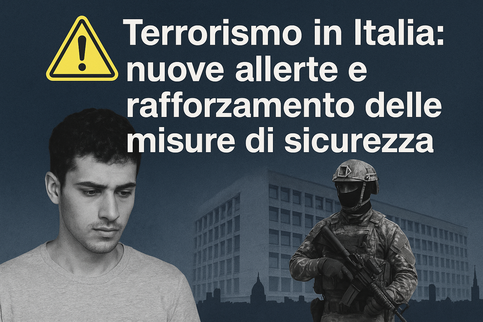 Terrorismo in Italia: nuove allerte e rafforzamento delle misure di sicurezza
