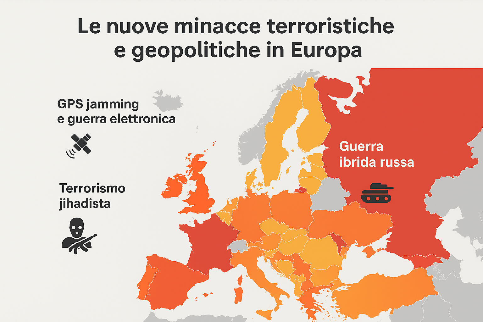 Europe Under Pressure: Terrorism, Espionage, and Geopolitical Threats Shaping the Continent