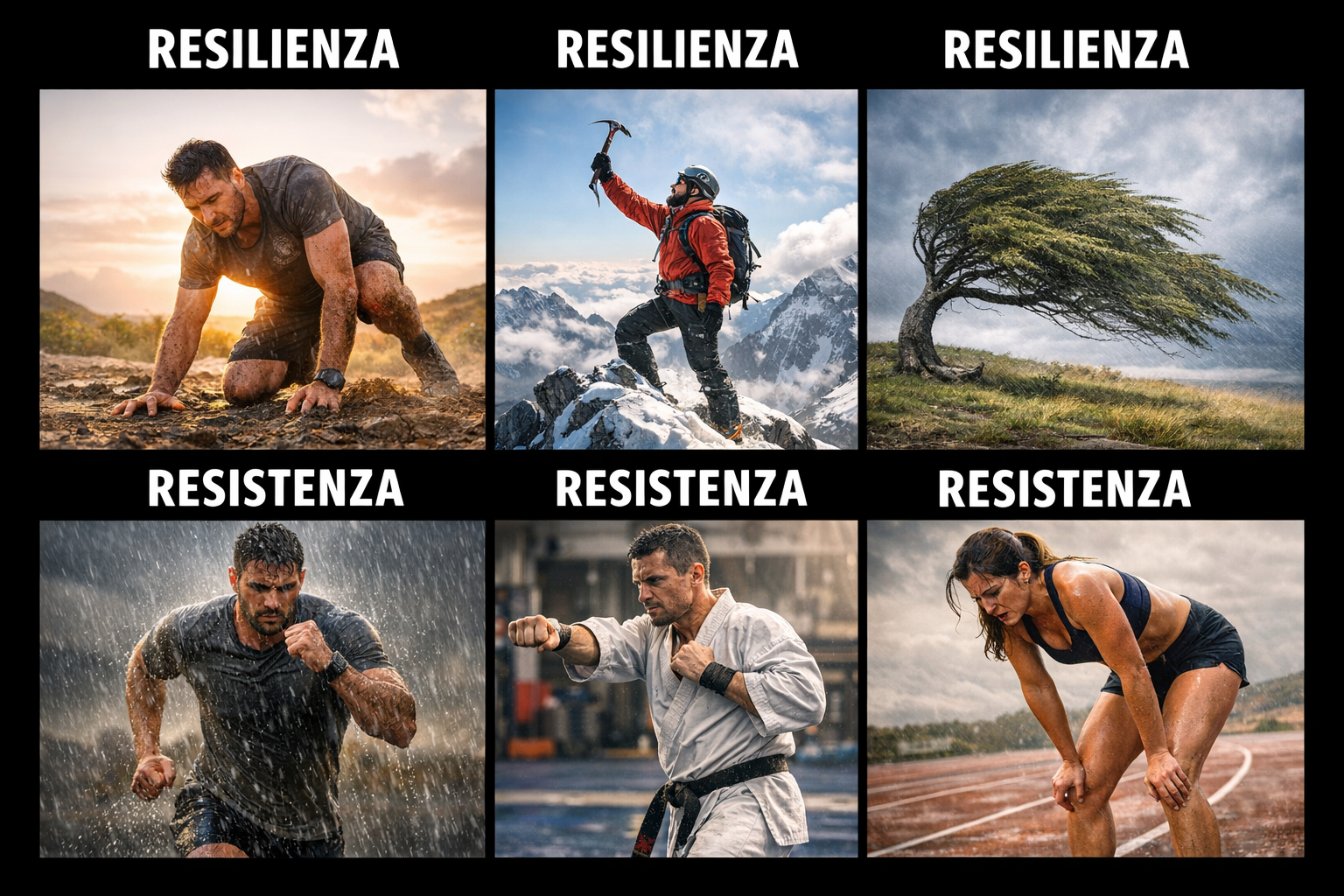 Resilienza "a si la resistenza !" differenze, significato e perché vengono spesso confuse