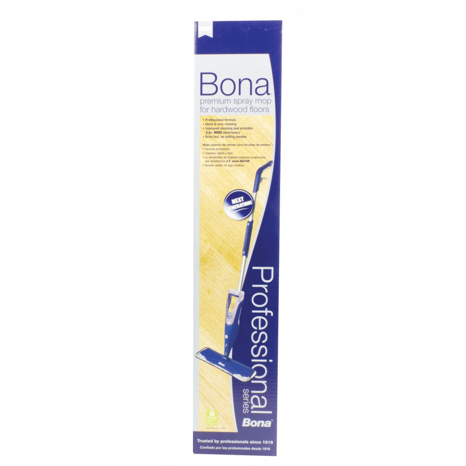 BONA HARDWOOD FLOORS CARE KIT WITH CLEANER AND MOP – BONA SJ341CS-4