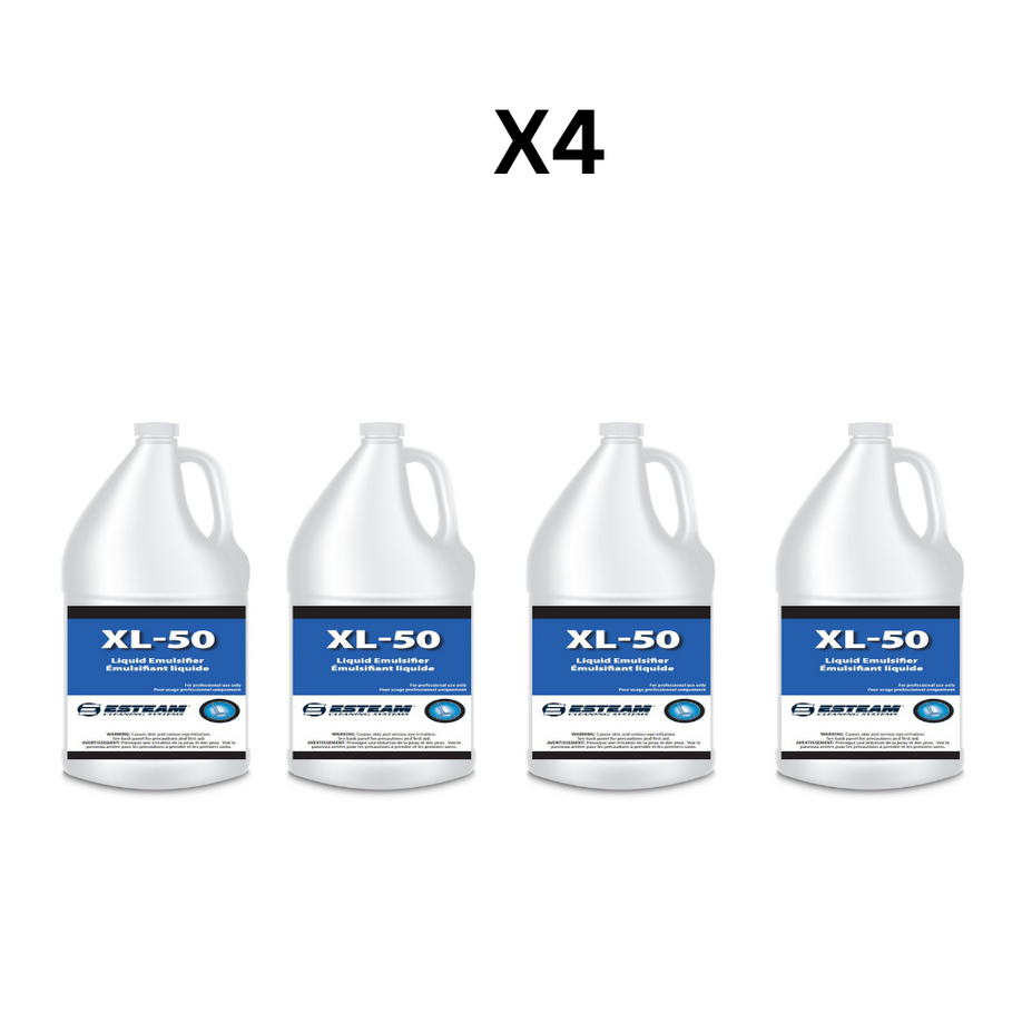 ESTEAM XL-50 LIQUID EMULSIFIER (3.78 LT) - PACK OF 4