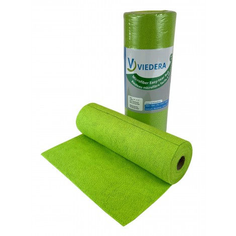 JOHNNY VAC MICROFIBER CLOTH ROLL GREEN 12" X 12" (40)