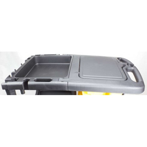 Thumbnail: Janitor Cart With Front Casters & Non-Marking Rear Wheels