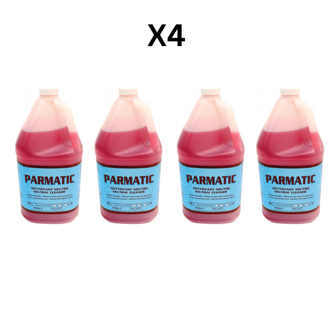 Parmatic Neutral Cleaner - For Floors (4 L) - Pack Of 4