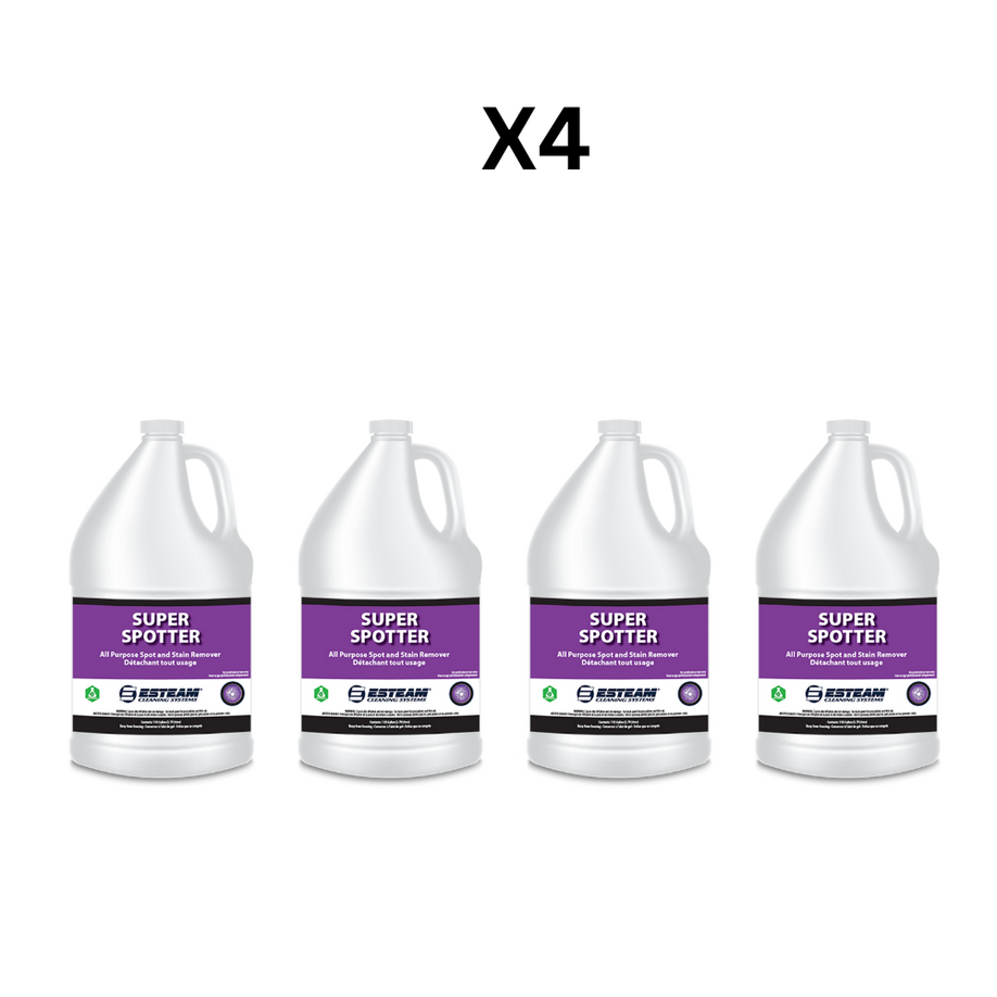 ESTEAM SUPER SPOTTER ALL-PURPOSE STAIN REMOVER (3.78 LT) - PACK OF 4
