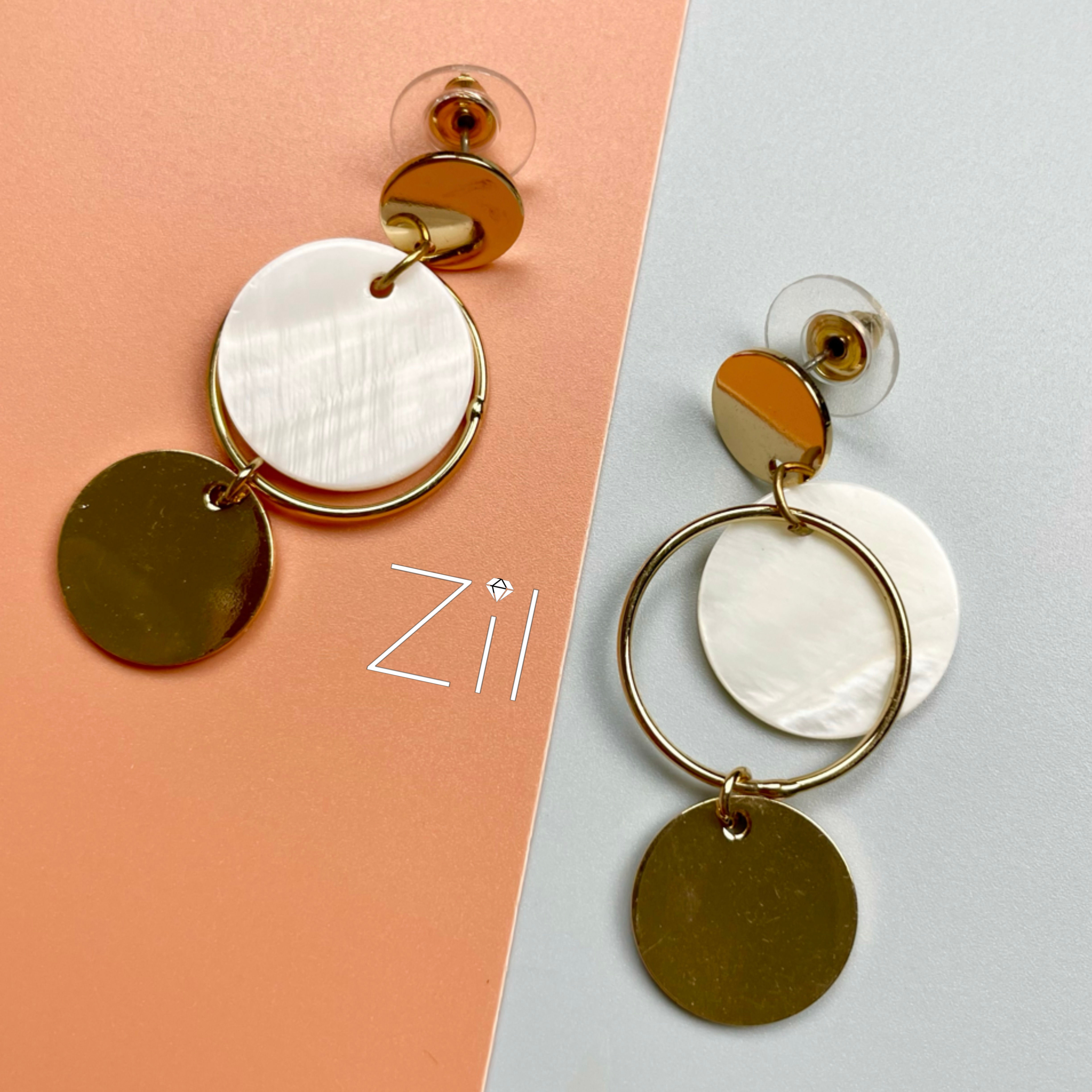 Metal earring 2