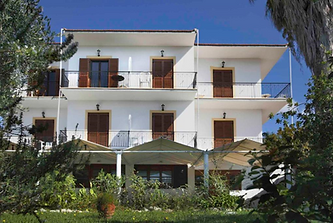 Liana Apartment accommodations for Tantra Yoga & Meditation Yoga Retreat in Corfu, Greece with Eric Bennewitz