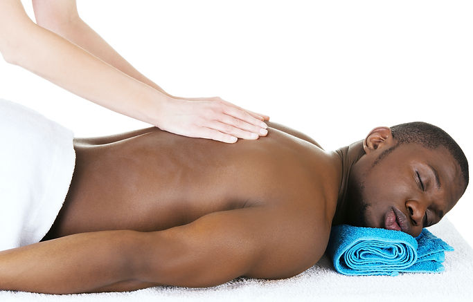 Purchased small size Man on massage tabl