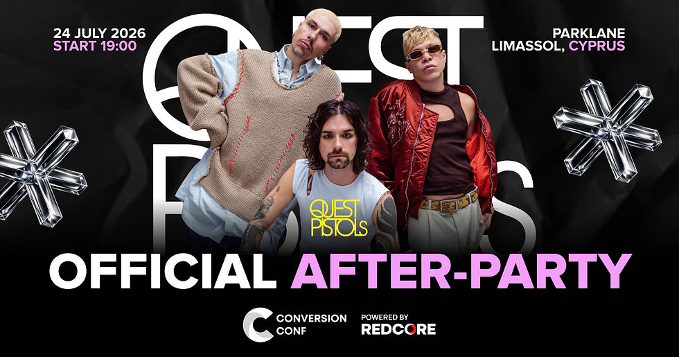OFFICIAL CONVERSION CONF LIMASSOL AFTER-PARTY 2026