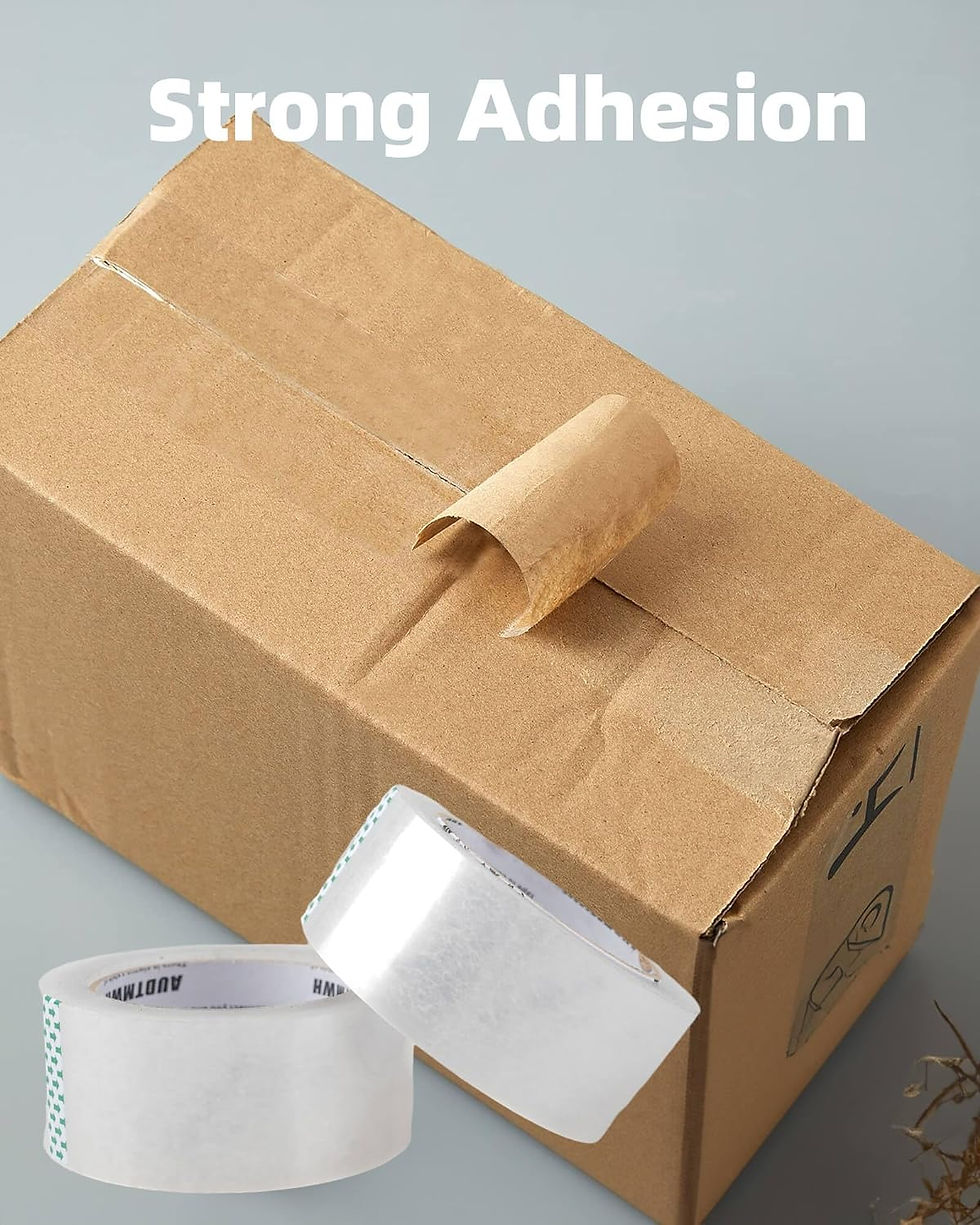 Thumbnail: Transparent Non-Toxic BOPP Acrylic Glue Tape for DIY Roll Packing Antistatic Sc