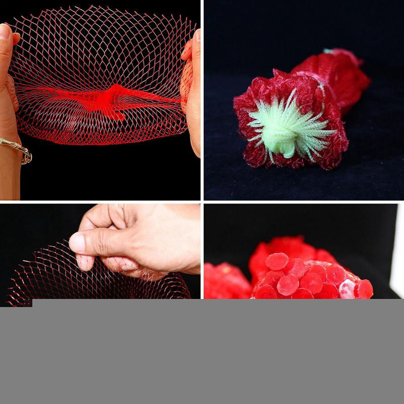 Thumbnail: Reusable Hanging Vegetable Storage Mesh Net Bagspcs Garden Cucumbers Grow Reusa