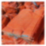 Recycled 50*80cm 25kg 30kg Vegetables Net Sack PE Raschel Mesh Bag for Potato O