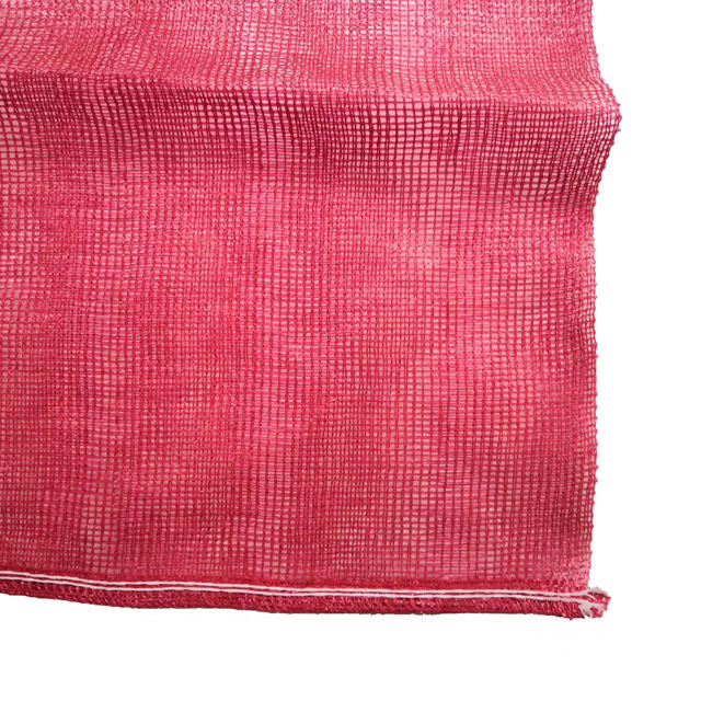 Miniature : 46*85cm Moisture-Proof Orange Tubular Leno Mesh Bag PP Plastic for Onions