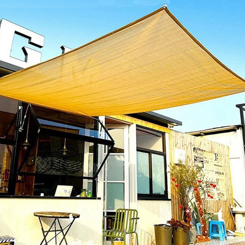 Thumbnail: 新款GSM防紫外线HDPE遮阳网户外阳台屏风防晒面料野营遮阳帆