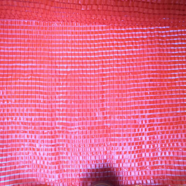 Miniature : 50*80cm Moisture-Proof Red Tubular Leno Mesh Bag PP Plastic for Storing Onions