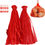 Thumbnail: Pcs Red Netting with Bags  Reusable Nylon Mesh net Produce Grocery Toys Fruits 
