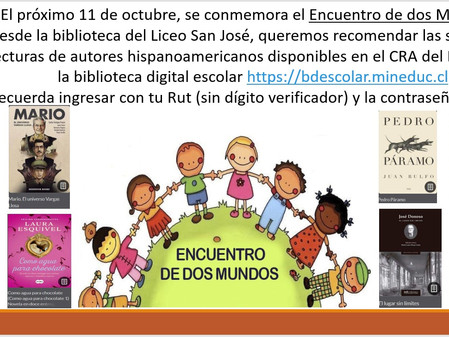 Noticia de la Biblioteca Cra en Octubre