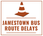 Jamestown Route 3 Delays 10/6/26