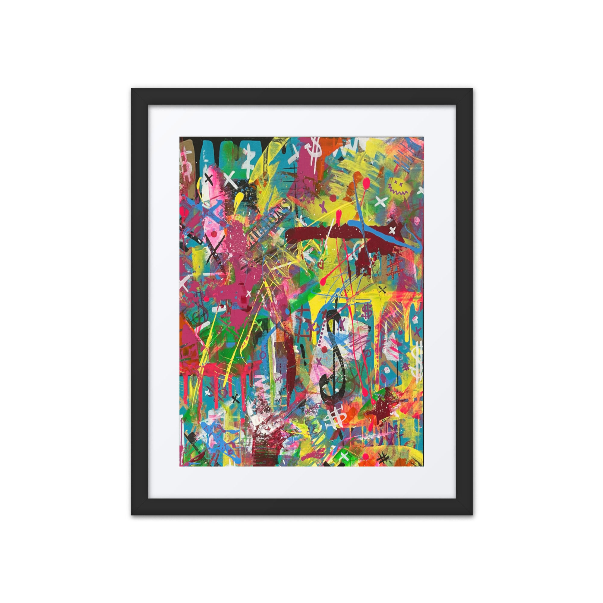 "Millions" Framed Print