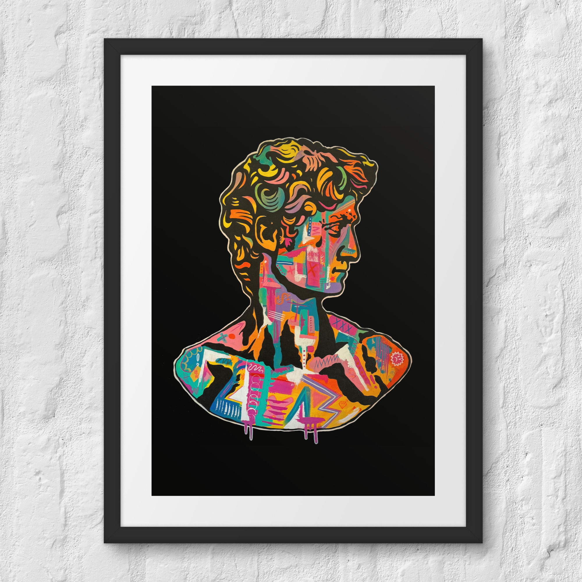 "Renaissance Ruined" Framed Print