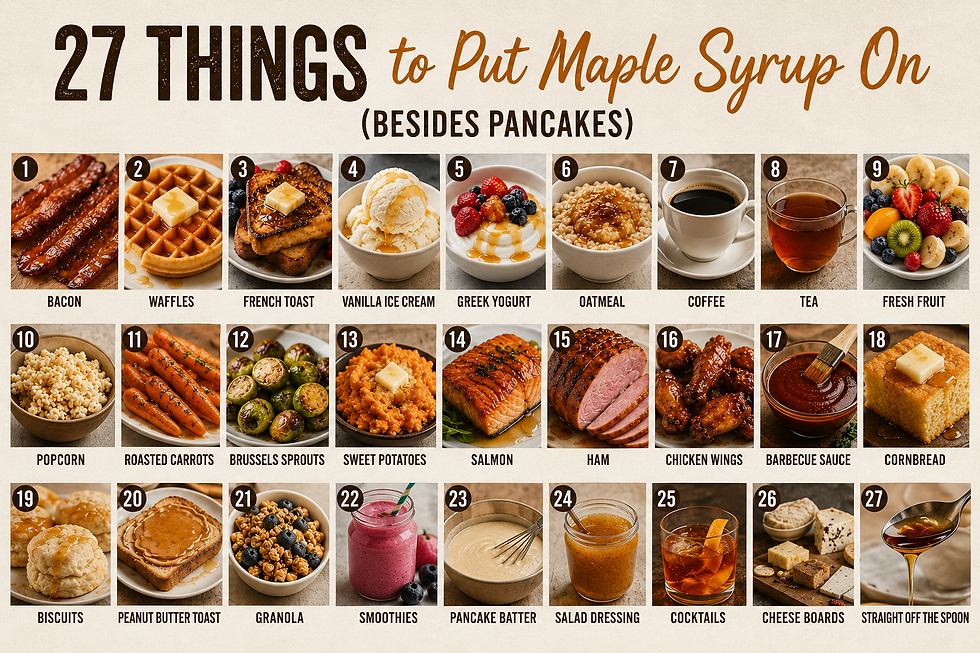 27 Things to Put Maple Syrup On (Besides Pancakes)