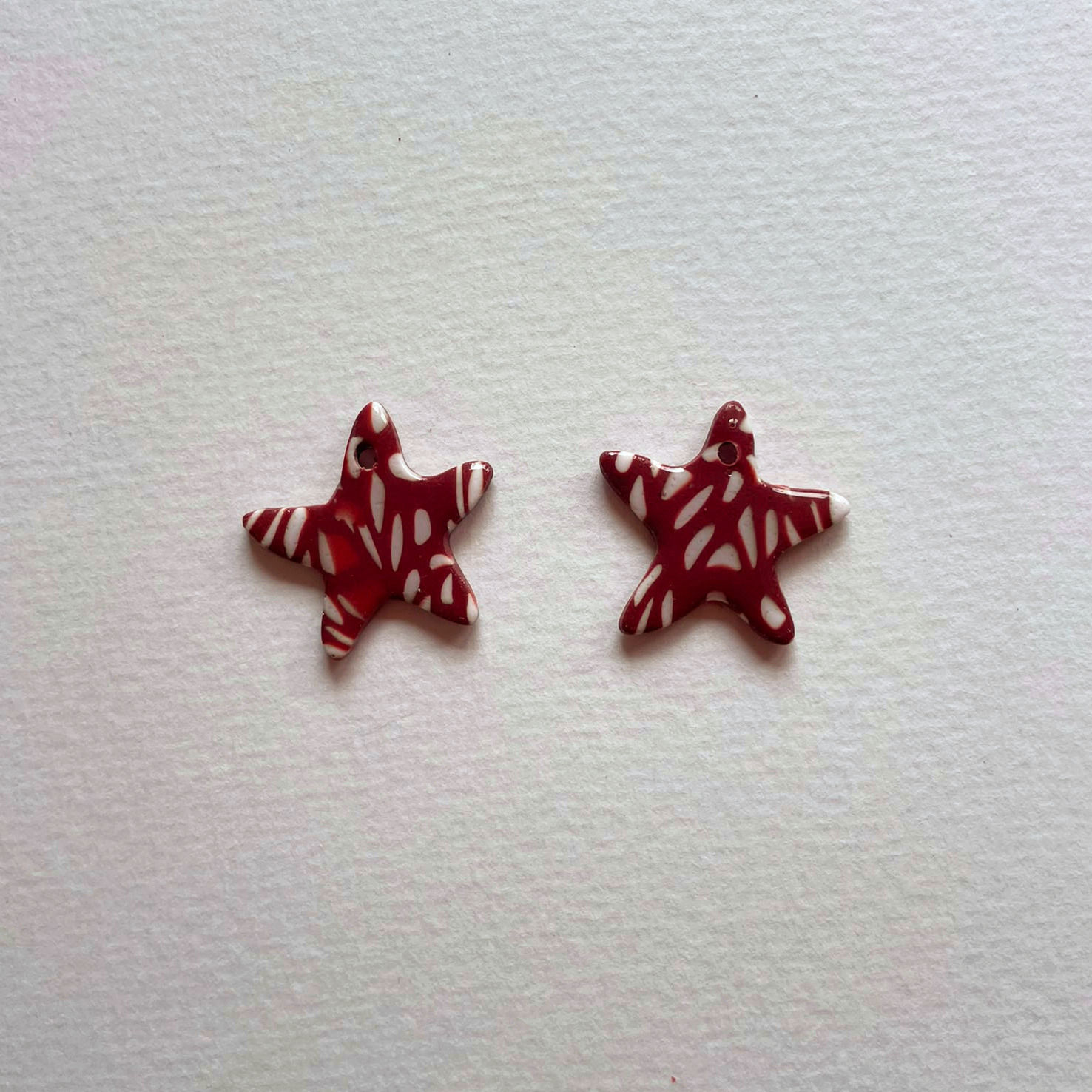 Estrella estampado coral