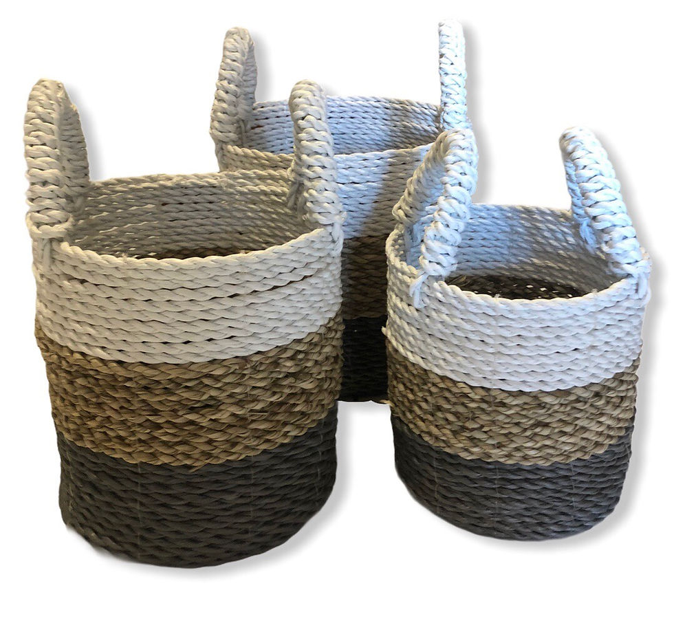 Miniature : A Set Of 3 Mini Cinta Basket