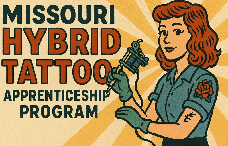 learn to ink missouri tattoo apprenticeship program cover in kansas city by nick young