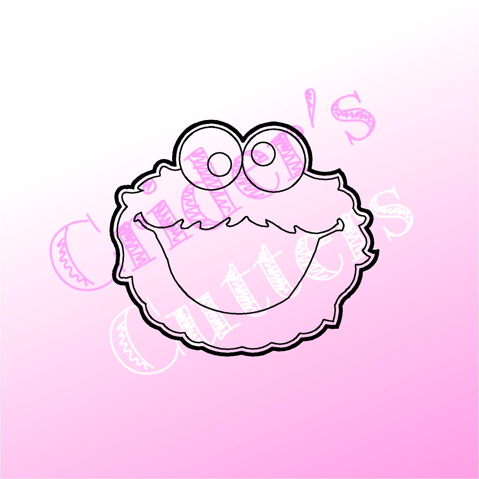 Blue Monster - Cookie Cutter