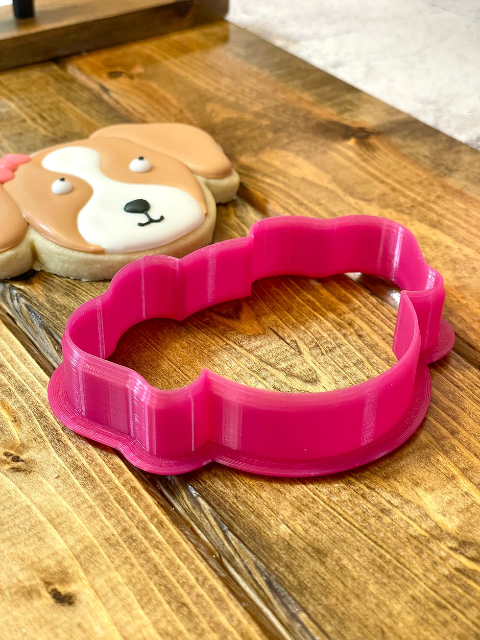 Thumbnail: Puppy dog face - Cookie Cutter