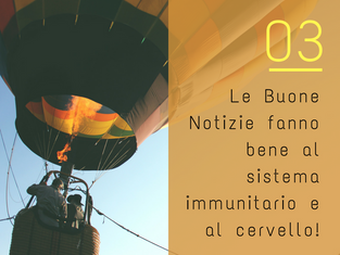 Le buone notizie fanno bene!Le buone notizie fanno bene!