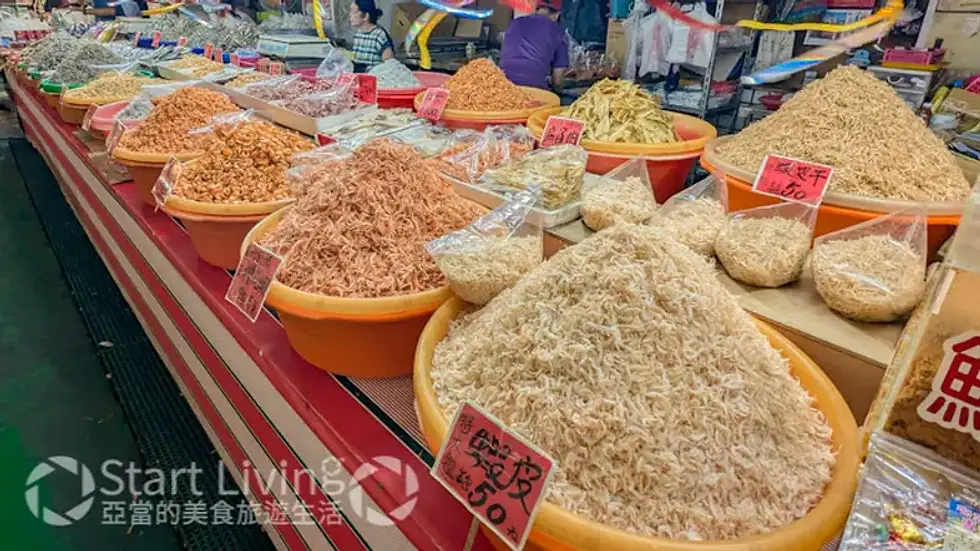 布袋觀光魚市 海鮮乾貨 圖片