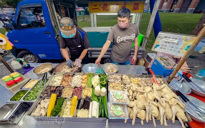 宜蘭頭城吉祥夜市 二龍鹽水雞 圖片