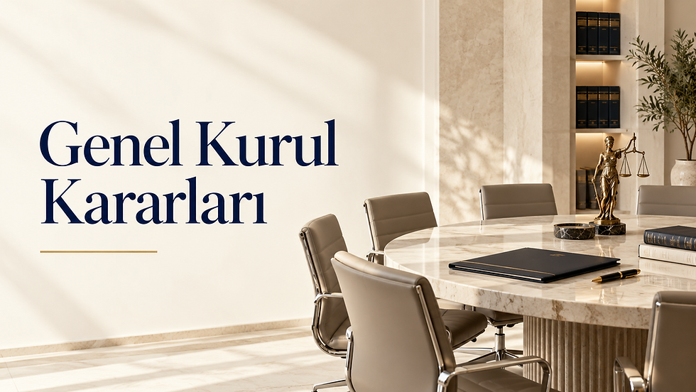 Limited Şirket Genel Kurul Kararlarının İptali ve Butlanı | 2026