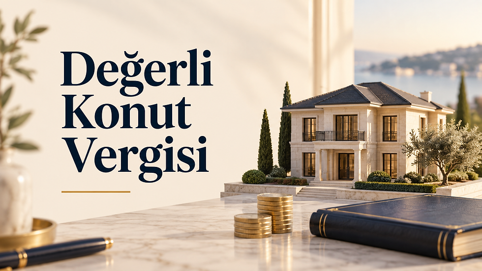 2026 Değerli Konut Vergisi: Kim Öder, Sınır Ne Kadar, Kimler Muaf?
