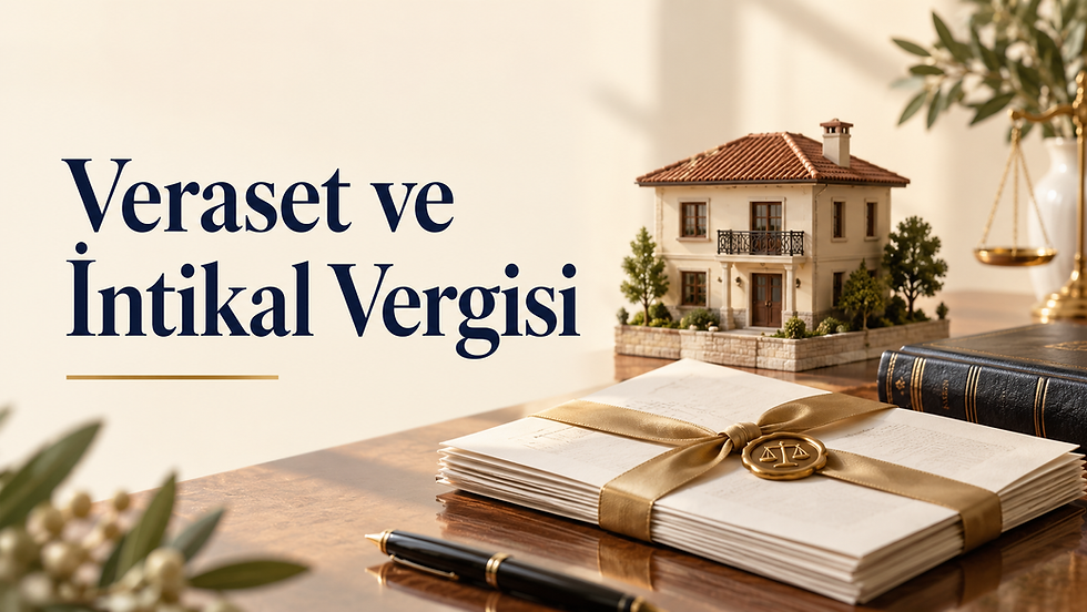 Miras Kalan Ev İçin Veraset ve İntikal Vergisi Ne Kadar? | 2026