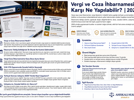 Vergi ve Ceza İhbarnamesine Karşı Ne Yapılabilir? | 2026 — açıklamalı kapsamlı rehber kapağı
