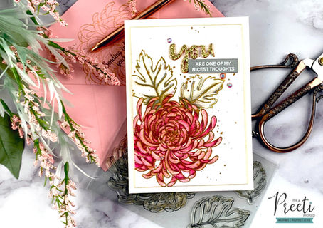 Ellen Hutson | Mondo Chrysanthemum 