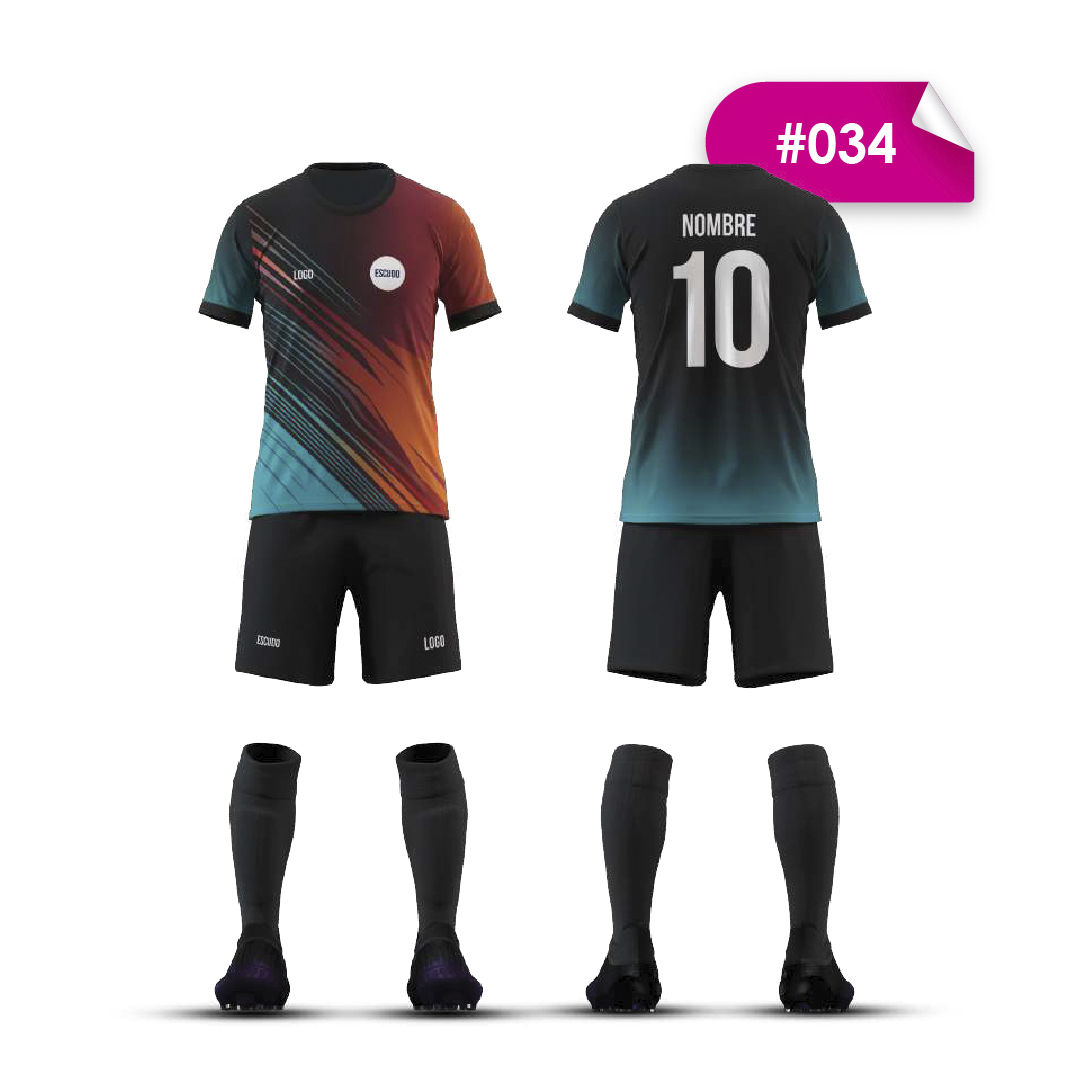 Equipo de fútbol 034