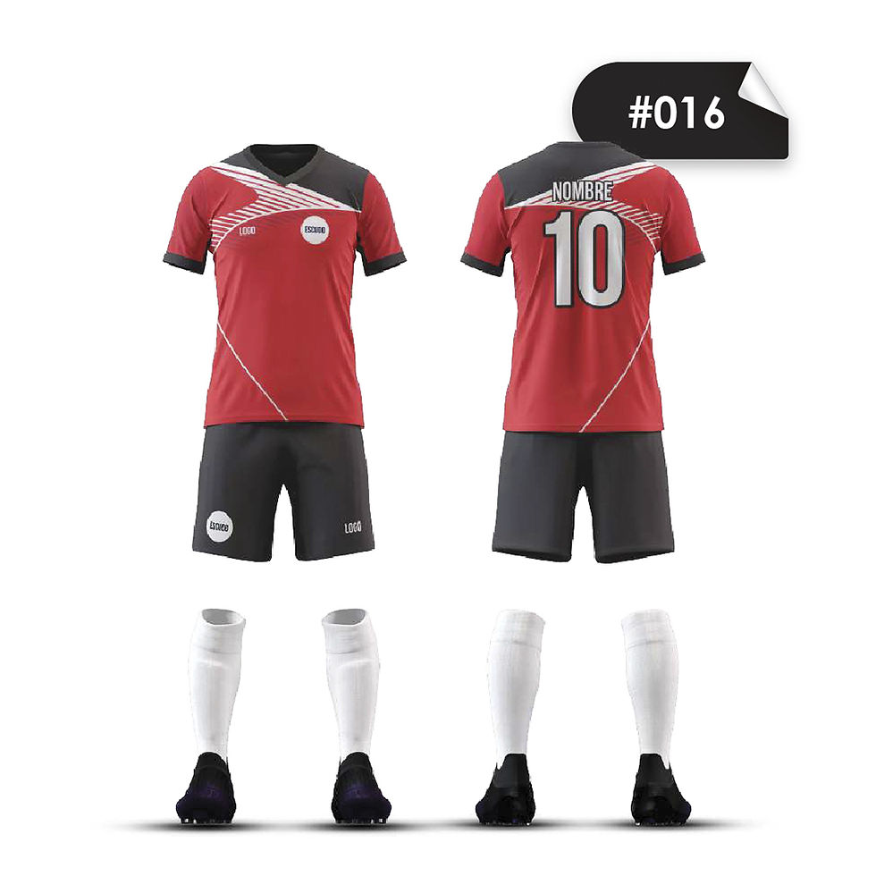 Equipo de fútbol 016