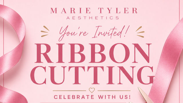 Ribbon Cutting for Marie Tyler Aesthetics