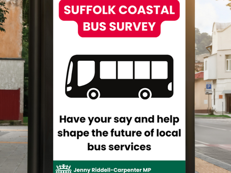 Suffolk Coastal Bus Survey Reminder