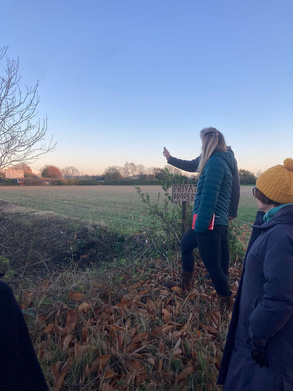 Jenny Riddell-Carpenter MP meeting with residents in Tunstall