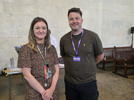 Meeting with Lowestoft Food Bank in Parliament