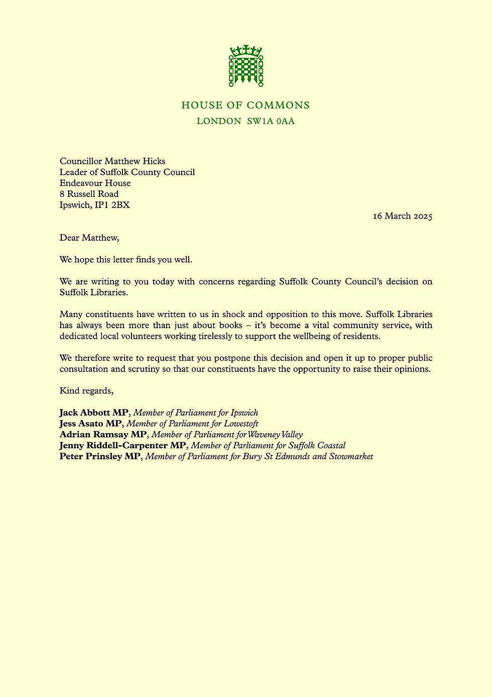 Letter